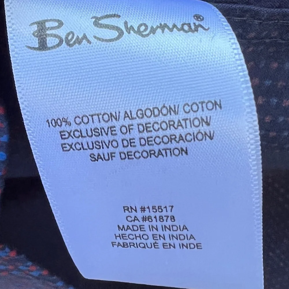 Ben Sherman Mod Pattern Button-Down. - Picture 6 of 6